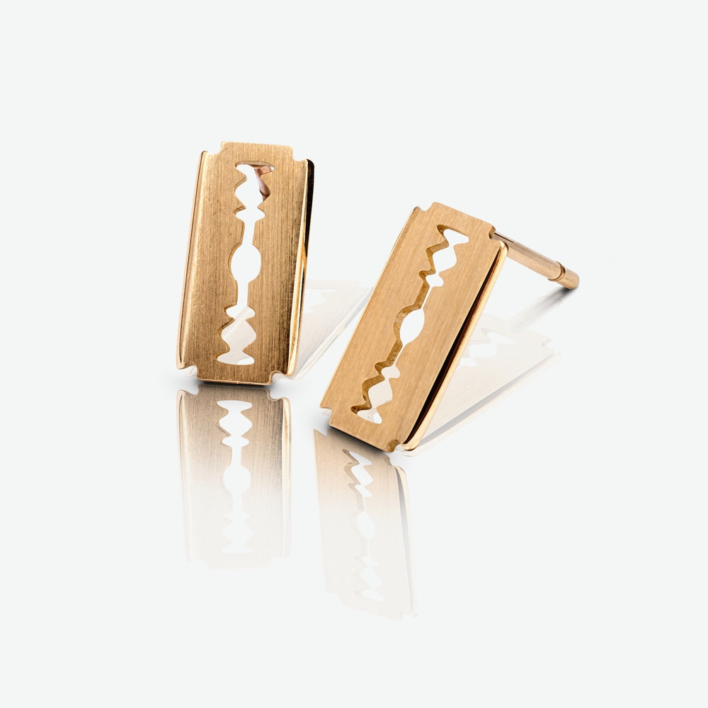 Gillette Shaped Earrings