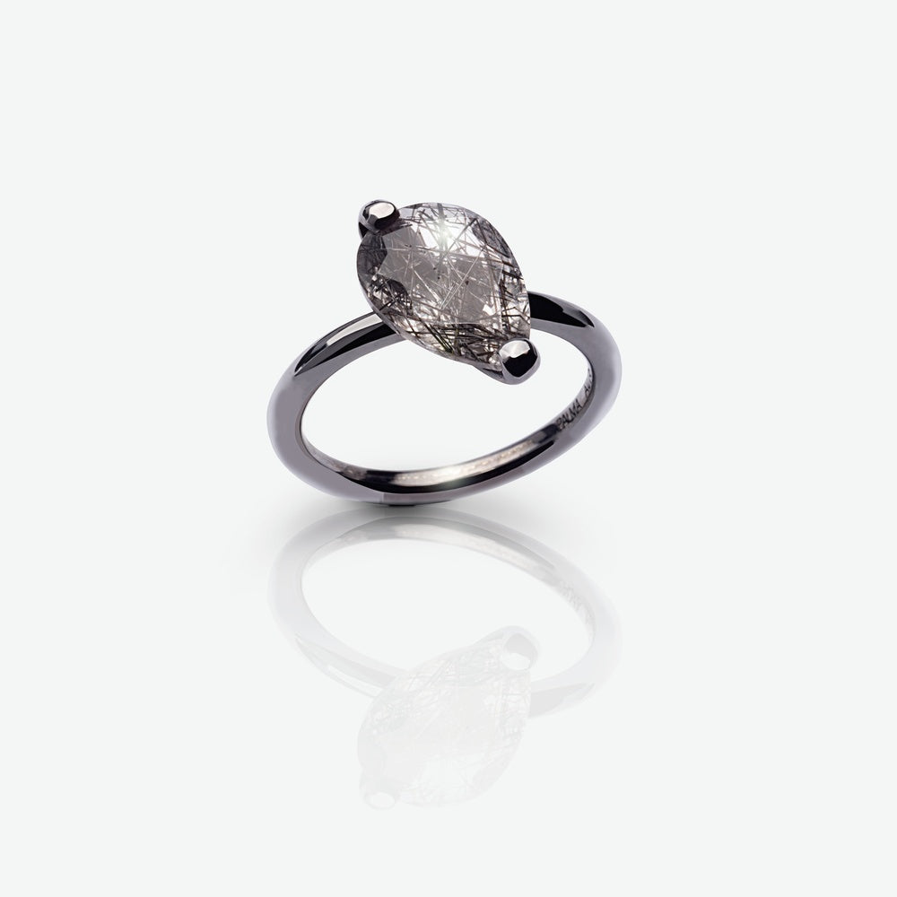 Black Sunshine Ring