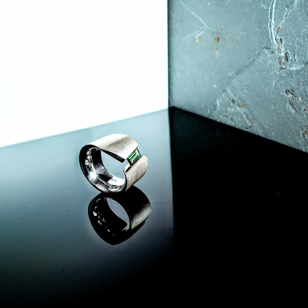 Exo Deep Green Ring